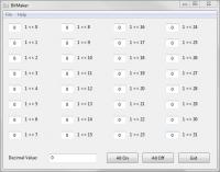 BitMaker Portable 1.1.0 screenshot. Click to enlarge!
