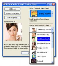 BitmapCombo ActiveX Control 1.0.2.1 screenshot. Click to enlarge!
