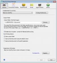 Black Ice Color Printer Drivers 14.87.1737 screenshot. Click to enlarge!