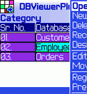 BlackBerry Database Viewer Plus 2.5 screenshot. Click to enlarge!