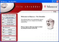 Blancco - File Shredder 2006 screenshot. Click to enlarge!