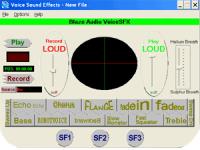 Blaze Audio VoiceSFX 1.3 screenshot. Click to enlarge!