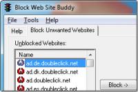Block Web Site Buddy 4.2.1 screenshot. Click to enlarge!
