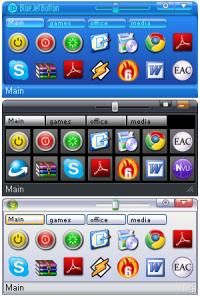 Blue Jet Button 2.2.1.5 screenshot. Click to enlarge!