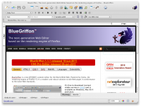 BlueGriffon Portable 2.1.2 screenshot. Click to enlarge!