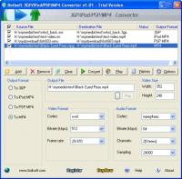 Boilsoft 3GP/iPod/PSP/MP4 Converter 1.21 screenshot. Click to enlarge!