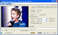 Boilsoft Video Splitter 7.02.1 screenshot. Click to enlarge!