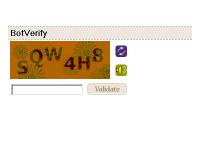 BotVerify for ASP.NET 2.00 screenshot. Click to enlarge!