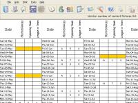 Bowls Fixtures Creator 4.21 screenshot. Click to enlarge!