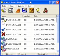Buddy Icon Grabber 1.04 screenshot. Click to enlarge!