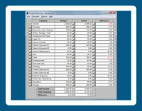 Budget Worksheet 1.3.14 screenshot. Click to enlarge!