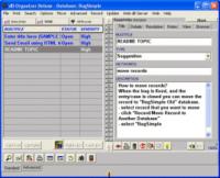 Bug Tracker Deluxe 4.0 screenshot. Click to enlarge!