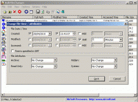 BulkFileChanger 1.40 screenshot. Click to enlarge!