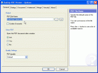 BullZip PDF Printer 11.1.2600 screenshot. Click to enlarge!