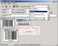 BulletProof Barcode Magic 3.1 screenshot. Click to enlarge!