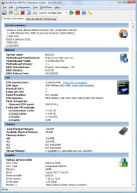BurnInTest Professional 8.1.1022 screenshot. Click to enlarge!