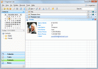 C-Organizer Lite 4.0.1 screenshot. Click to enlarge!