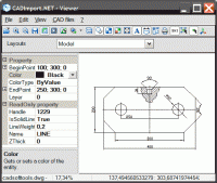 CAD Import .NET: DWG, DXF, PLT 7.2 screenshot. Click to enlarge!