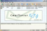 CC Mail Server 5.4.2 screenshot. Click to enlarge!