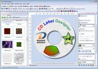 CD Label Designer 7.0.735 screenshot. Click to enlarge!