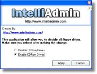 CD ROM Drive Disabler 2.0 screenshot. Click to enlarge!