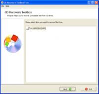 CD Recovery Toolbox Free 2.1.0.0 screenshot. Click to enlarge!