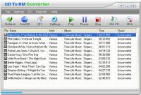 CD To RM Converter 1.00.1 screenshot. Click to enlarge!
