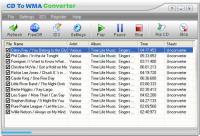 CD To WMA Converter 1.00.1 screenshot. Click to enlarge!