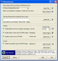CDStartDummy! 2.6 screenshot. Click to enlarge!