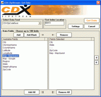 CDXZipStream 11.3.4 screenshot. Click to enlarge!