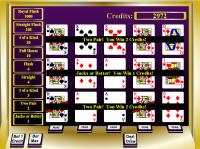 CG1 Triple Video Poker 1.0 screenshot. Click to enlarge!