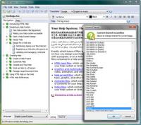 CHM Editor 2.0 Build 001 screenshot. Click to enlarge!