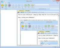 CHM2Word 2012 6.0.0421 screenshot. Click to enlarge!