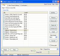 COMET! Midi to Audio Converter 1.3 screenshot. Click to enlarge!