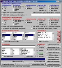 CONVERT (Deutsch) 3.30 screenshot. Click to enlarge!