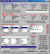 CONVERT (English) 3.45 screenshot. Click to enlarge!