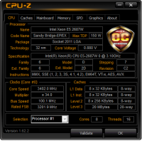 CPU-Z OC 1.76.0 screenshot. Click to enlarge!
