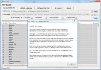 CSV Buddy 2.0 screenshot. Click to enlarge!