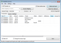 CSV2OFX 3.0.6.1 screenshot. Click to enlarge!