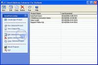 CTAddress Extractor 1.20 screenshot. Click to enlarge!