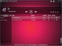 CXMusicPlayer 1.0 screenshot. Click to enlarge!