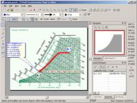 CYTSoft Psychrometric Chart 2.2 screenshot. Click to enlarge!