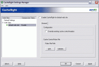 CacheRight 4.1.0 screenshot. Click to enlarge!