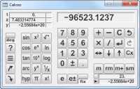 Calcoo 1.3.15-1.0 screenshot. Click to enlarge!