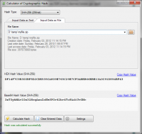 Calculator of Cryptographic Hash Portable 2.4.3.509 screenshot. Click to enlarge!