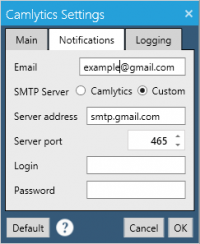 Camlytics 1.2.6 screenshot. Click to enlarge!