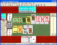 Canasta by MeggieSoft Games 2008 screenshot. Click to enlarge!