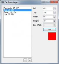 CapDraw 0.9.0.7 screenshot. Click to enlarge!