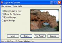 Capture Express 2.2 screenshot. Click to enlarge!