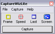 CaptureWizLite Screen Capture 2.4 screenshot. Click to enlarge!